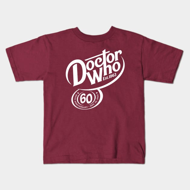 Dr. Pepper cosplaying as Doctor Who - White Kids T-Shirt by curtrjensen